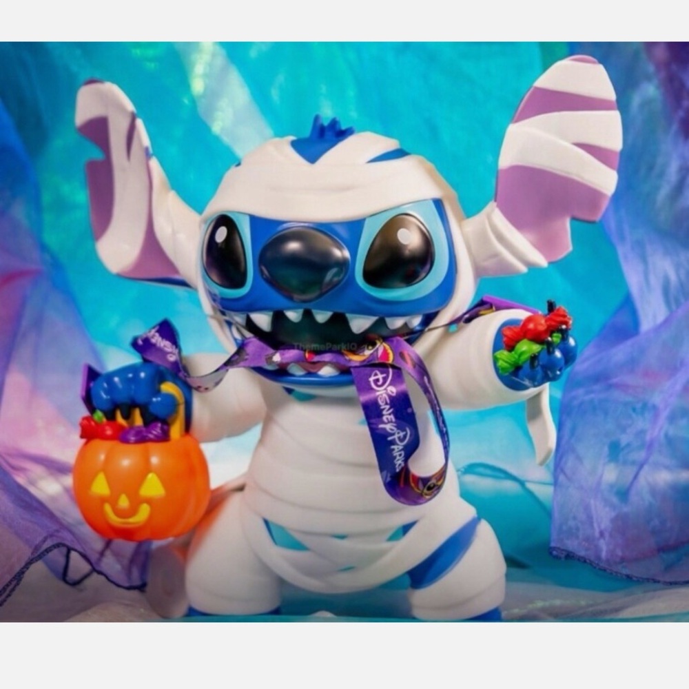 Disney Stitch Halloween Mummy Bucket